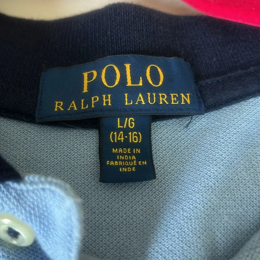 Polo Ralph Lauren boys polo shirt, large. - Picture 2 of 3